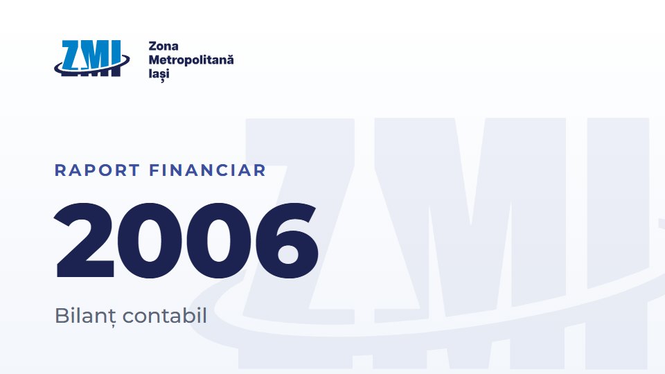 Copertă document: Bilanț 2006