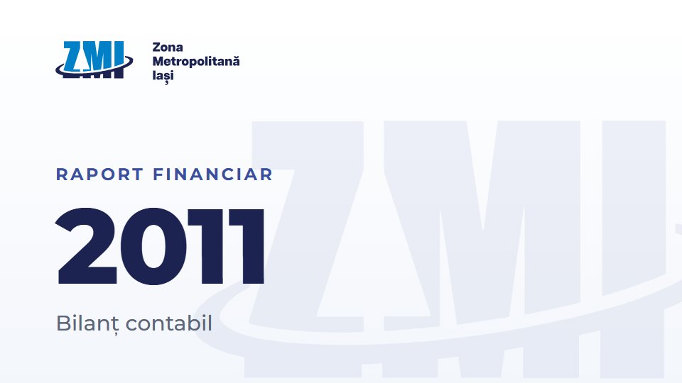 Copertă document: Bilanț 2011