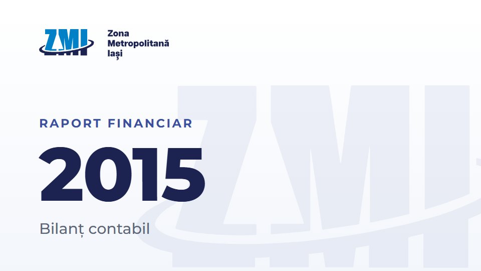 Copertă document: Bilanț 2015