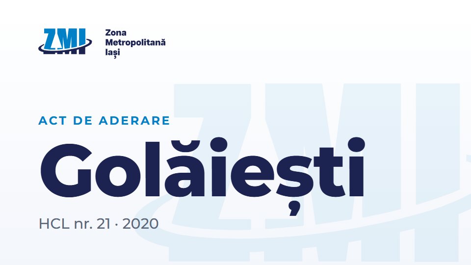 Copertă document: Golăiești HCL nr. 21 din 2020