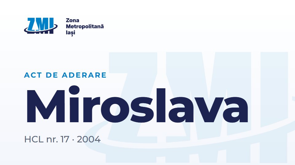 Copertă document: Miroslava HCL nr. 17 din 2004