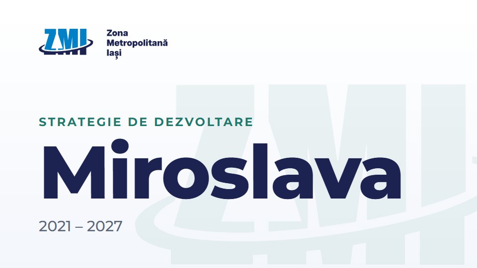 Copertă document: Strategie Miroslava 2021-2027