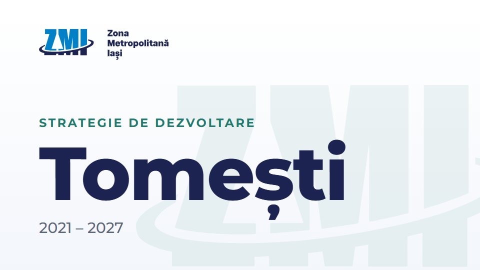 Copertă document: Strategie Tomești 2021-2027
