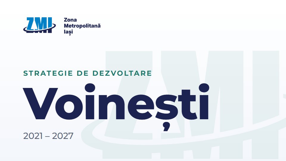 Copertă document: Strategie Voinești 2021-2027