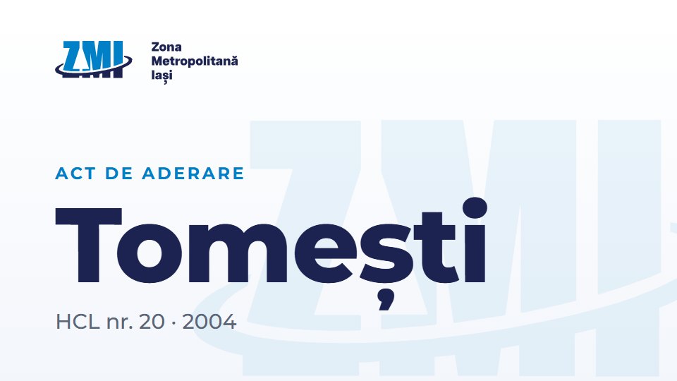 Copertă document: Tomești HCL nr. 20 din 2004