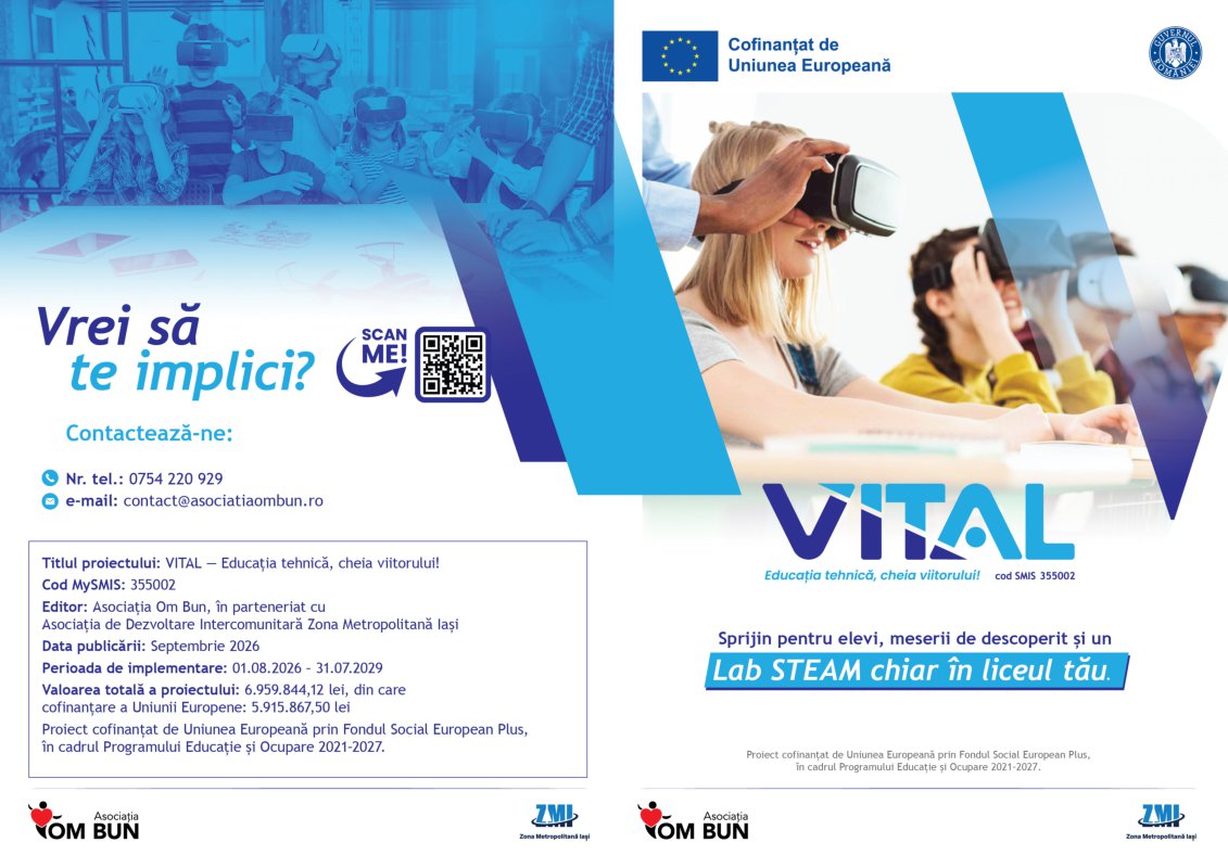 Previzualizare: Pliant VITAL